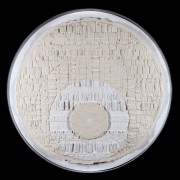 Sole Resinografia (27) - Carta fatta a mano - ø 135 cm - 2021