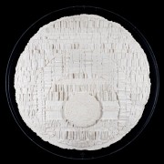 Sole Resinografia (27) - Carta fatta a mano - ø 135 cm - 2021