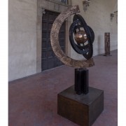 Astrolabe - Bronze, lost wax casting - h 91 in - 1997