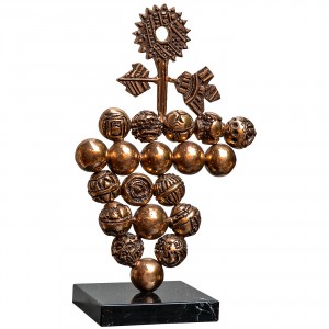 Grappolo d'Uva - Bronzo fusione a cera persa - h 65 cm - 2016