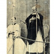 Velluto Pirografato per Papa Paolo VI- 1967