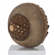 Basket - Bronze, lost wax casting - ø 24 in - 2013