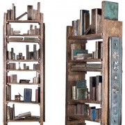 Artist’s Library - Bronze, lost wax casting -
h 91x39x32 in - 2009