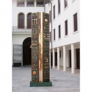 Sculpture for Pordenone Province main building - Bronze, lost wax casting - h 158 in - 2004
